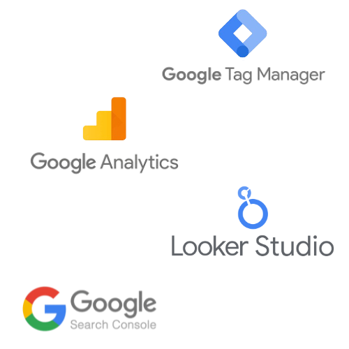 plusieurs logo utiles à la création d'une campagne publicité google ads morgan duhamel